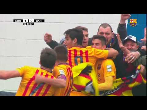 [HIGHLIGHTS] FUTBOL (2aB): Ebro - FC Barcelona B (1-2)