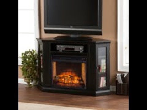 FI9315: Claremont Convertible Media Infrared Fireplace - Black