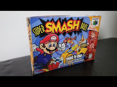 Retro Unboxing (Redo) - Super Smash Bros. (N64)! Happy 25th Anniversary!