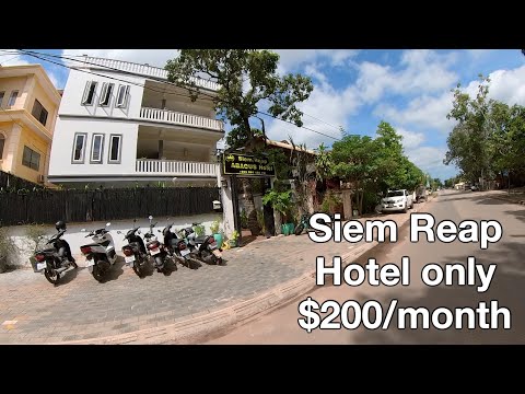 $200/month Abacus Hotel - Siem Reap Cambodia