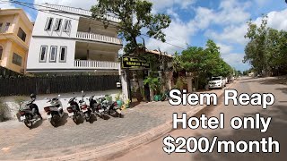 $200/month Abacus Hotel - Siem Reap Cambodia