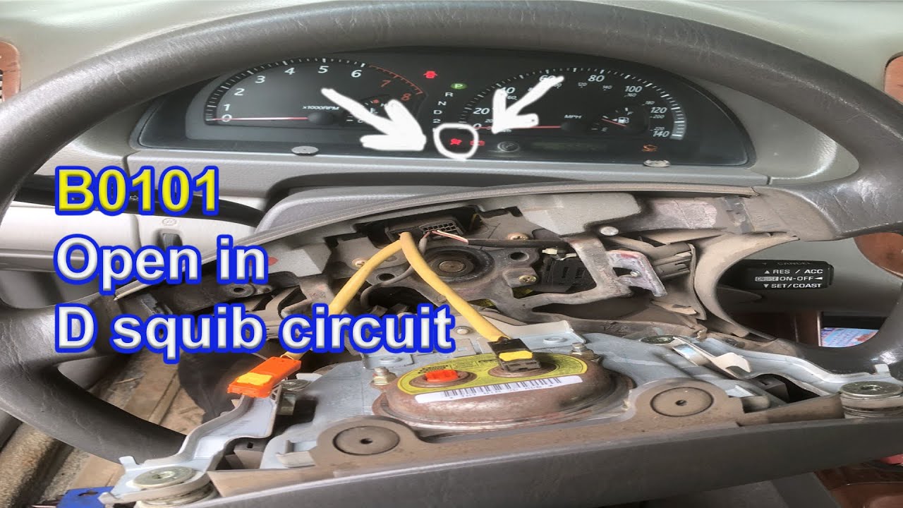 B0101 Open in D squib circuit