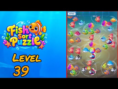 Fish Sort Puzzle Level 39 Walkthrough thumbnail