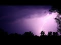 HEAVY THUNDERSTORM SOUNDS ☔ RELAXING RAIN, THUNDER & LIGHTNING AMB ..