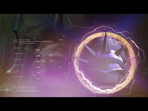 Terror of Torghast Achievement and Deathbringer's Epaulettes Cosmetic