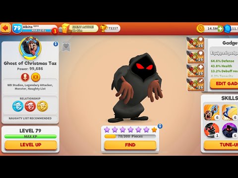 Looney Tunes World of Mayhem Encore! Christmas Taz 7* Trial!