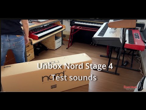 Nord Stage 4 Unboxing and test sound| Blessed Music Viet Nam