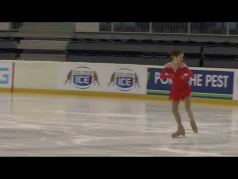 2016 Santa Claus Cup: Ana Maria ION (ROU) - FS Junior LADIES - Free skating