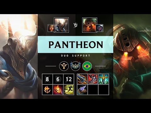 Pantheon Support vs Nautilus - BR Challenger Patch 25.19
