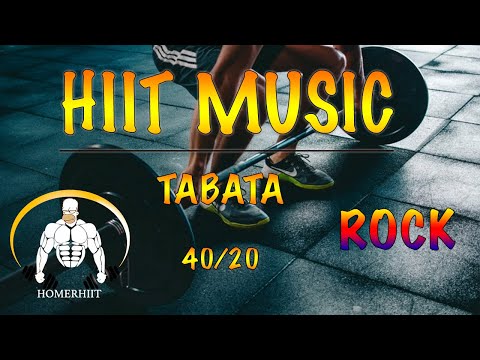HIIT WORKOUT MUSIC - 40/20 - ROCK - TABATA SONGS