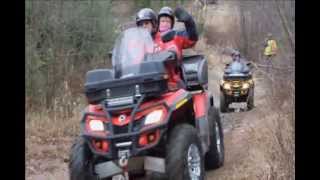 preview picture of video 'West Nipissing ATV Club and Go Riding 2011 Winter Ride'