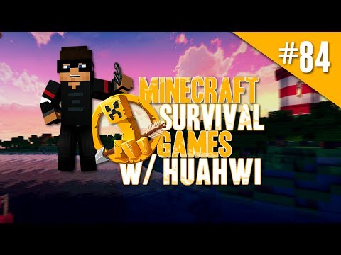 Minecraft Hunger Games w/ Huahwi #84 - Beautiful Shaders & Monitor Refresh Rates!