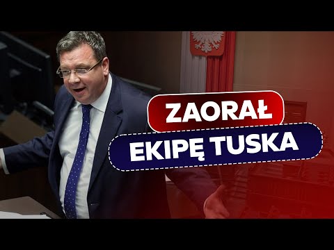 🔥 Poseł Michał Wójcik nie zostawił suchej nitki na ekipie Tuska!