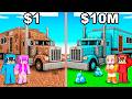CAMIÓN POBRE vs CAMIÓN DE MILLONARIO en Minecraft!