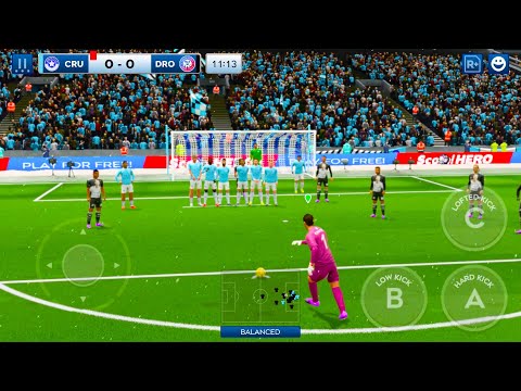 Dream League Soccer 26 - Testing new formations 3-4-1-2 Ok