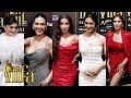 Nora Fatehi Urvashi Rautela Rakul Preet Singh Esha Gupta At IIFA Awards 2023 Abu Dhabi YAS ISLAND