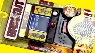 Breakout Mini Arcade Review (Static Screen 4C Version By Basic Fun) The No Swear Gamer