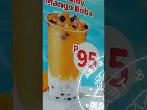 Mixue Ice Cream & Tea Creamy Mango Boba Order