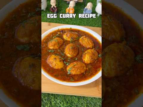 Egg Curry Recipe #shorts #recipe #eggcurry #egg #viral #trending #food #shortsfeed #shortvideo