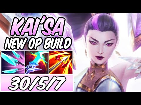 *INSANE SHIELD & 0 COOLDOWNS* NEW ECLIPSE PRESTIGE KAI'SA BROKEN BUILD K/DA All Out ADC S+ GAMEPLAY