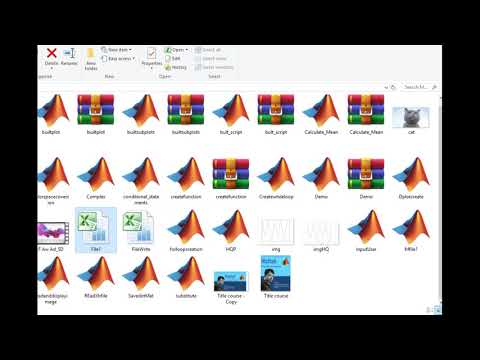 Save Workspace Variable As Mat Files In Matlab Matlab Full Course