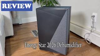 Efficient Energy Star 2026 Dehumidifier - My honest review and DEMO of this dehumidifier!