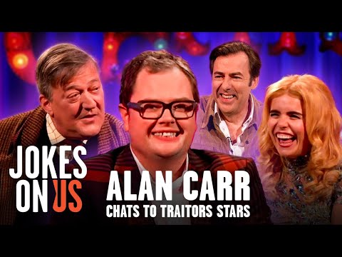Alan Carr: Chatty Man's HILARIOUS Interviews With Fellow Traitors Contestants | Jokes On Us
