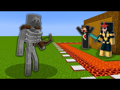 Nova - Mutant Skeleton VS The Most Secure Minecraft House!