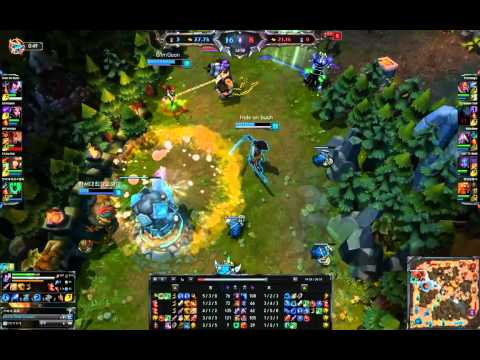 SKT T1 Faker - Yasuo highlights - Korea Challenger - Season 2014 - League of Legends