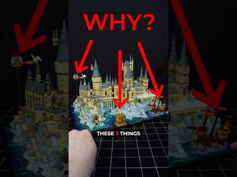 This LEGO set is ALMOST Perfect #lego #harrypotter #hogwarts