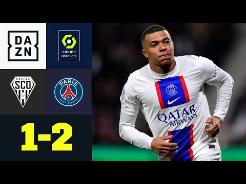 Mbappe und Messi zaubern beim Schlusslicht: Angers - Paris Saint-Germain | Ligue 1 | DAZN