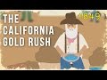 The California Gold Rush Cartoon 1849 The Wild West