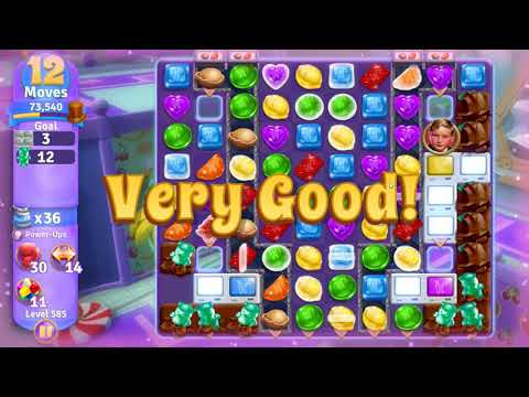 Wonka's World of Candy Level 585 NO BOOSTERS - A S GAMING ✔