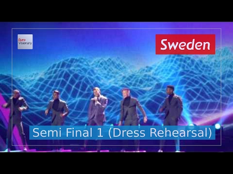 Sweden Eurovision 2017 - I Can't Go On (Semi Final 1 Dress Rehearsal, Live in 4K) - Robin Bengtsson