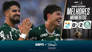 PALMEIRAS VENCE! VERDÃO PERDE CHANCES, MAS BATE SPORTING CRISTAL E VIRA LÍDER | MELHORES MOMENTOS