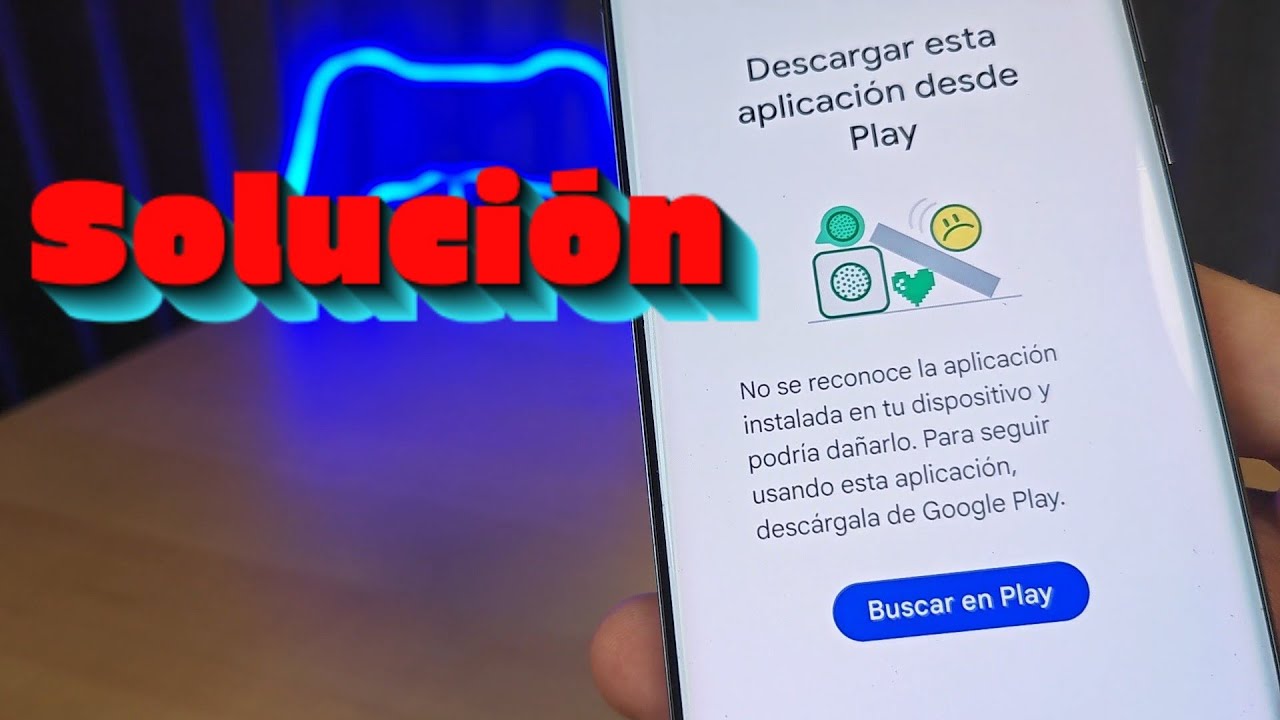 Cómo SOLUCIONAR "No se reconoce la aplicación instalada en tu dispositivo"
