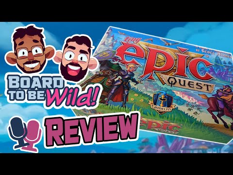 Board to be Wild Reviews: Tiny Epic Quest