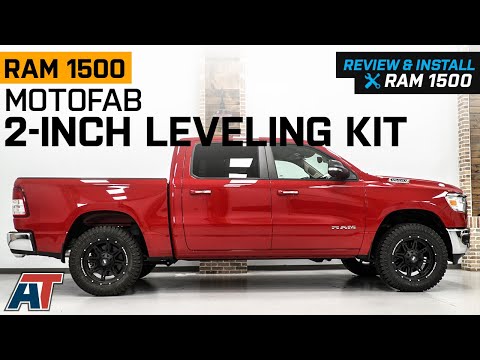 2006-2022 Dodge RAM 1500 MotoFab 2-Inch Front Leveling Kit Review & Install