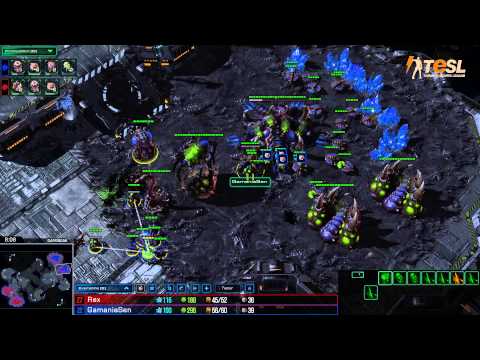 TeSL - Sen (Z) vs Rex (Z) - StarCraft 2 - Season Two Round Robin - G002