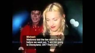 Michael Jackson speaks about Madonna (HQ)
