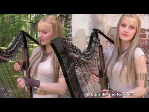 GAME OF THRONES Theme - Harp Twins - Camille and Kennerly