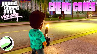 Grand Theft Auto Vice City Definitive Edition ALL Cheat Codes!