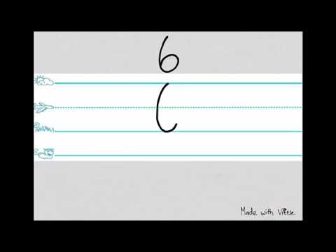 How to write the number 6
