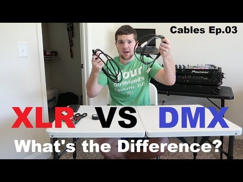Cables Ep 03 | XLR vs DMX cable | Audio and Lighting | Can you use xlr for dmx?