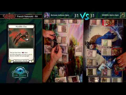 Flesh and Blood French Nationals - Ronde 4 - Anthony (Levia) vs Martin (Briar)