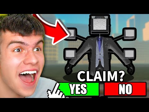 How To Unlock The LARGE TV MAN MORPH In Roblox SkibiVerse! Find Large TV Man Location!