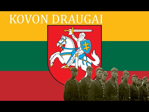 Kovon Draugai | Interwar Lithuanian Military March