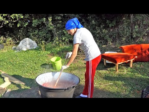 Vrijedne ruke, teška sudbina, Hatidža s ljubavlju pravi domaći pekmez