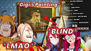 Gigi's Painting is So Good It Makes Everyone Blind [HololiveEN]