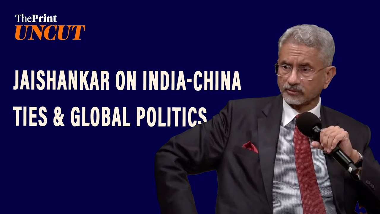 'Parallel rise of India & China represent a very unique problem', says EAM S. Jaishankar